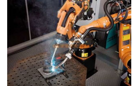 弧焊机器人焊接工作站用于推土机自动焊接解决方案